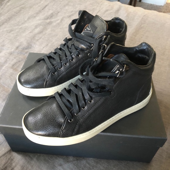 rag and bone kent high top sneakers black